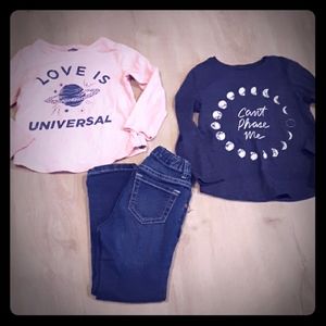 The Children's Place & Old Navy Girl's Set